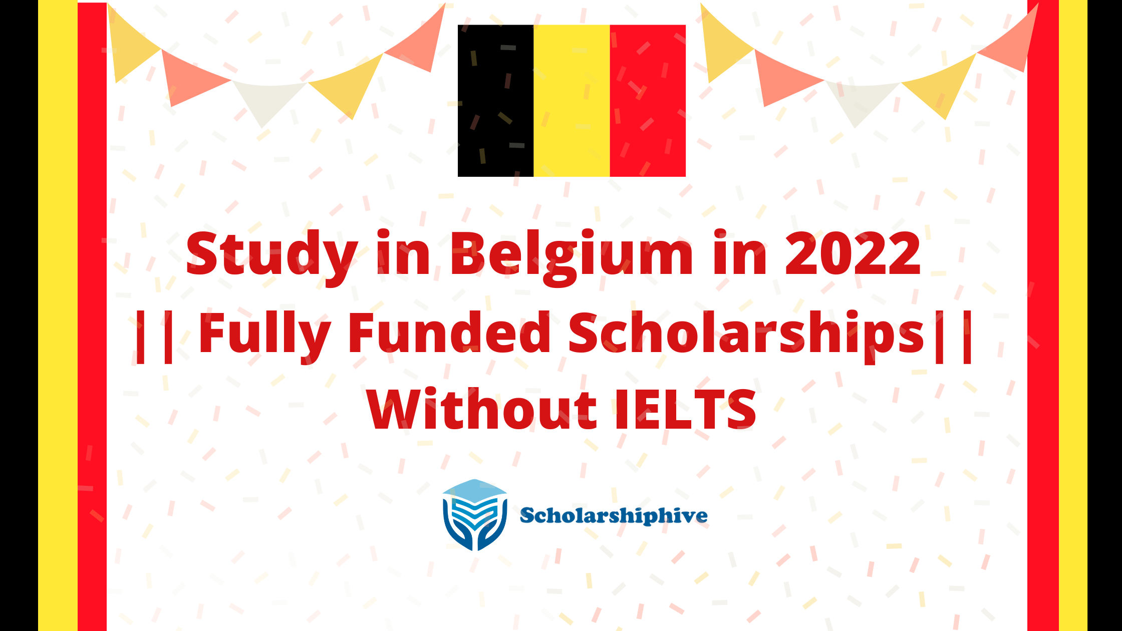 Study In Belgium In 2022 || Fully Funded Scholarships|| Without IELTS ...