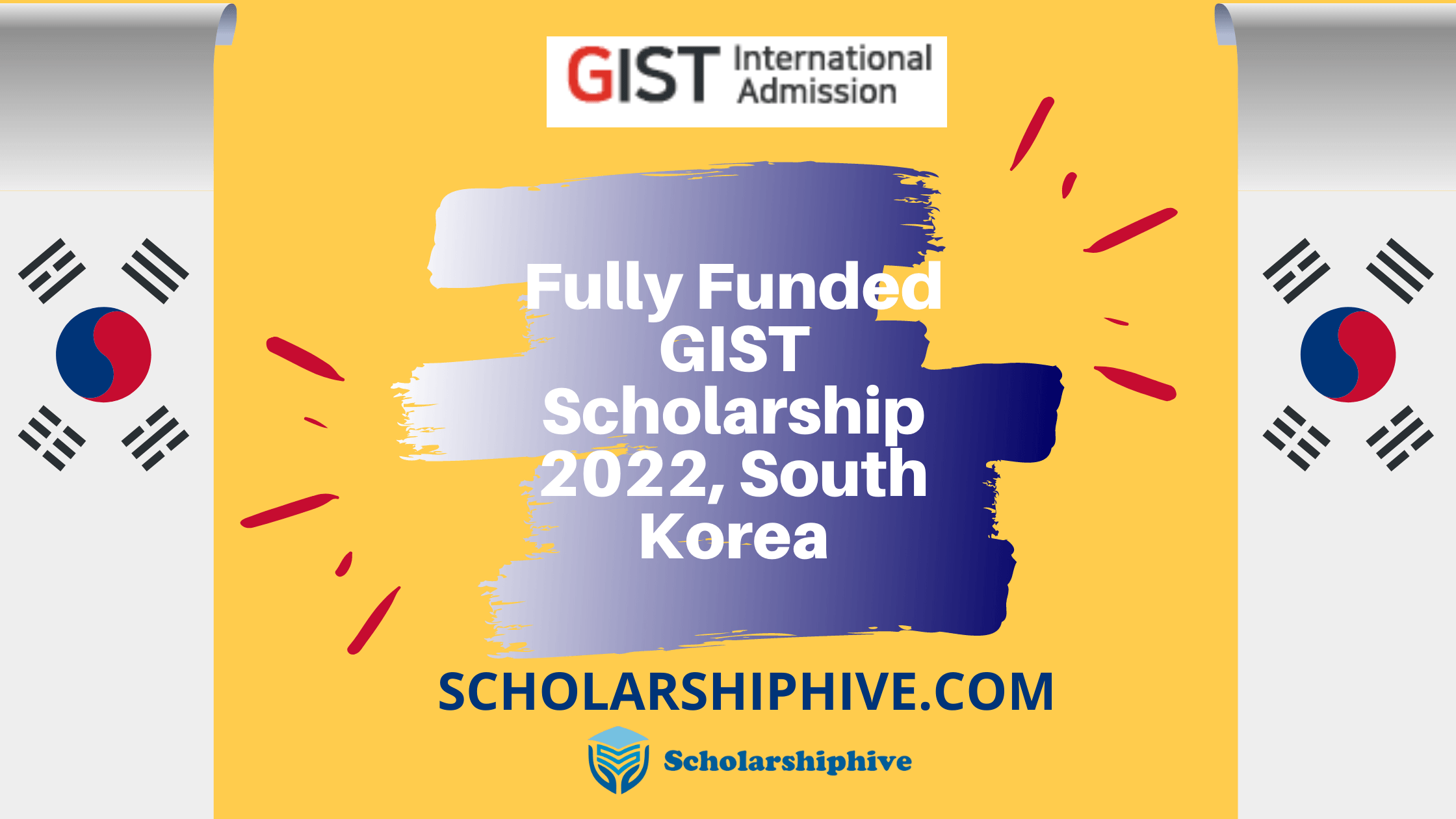 Fully Funded GIST Scholarship 2022, South Korea - Scholarshiphive