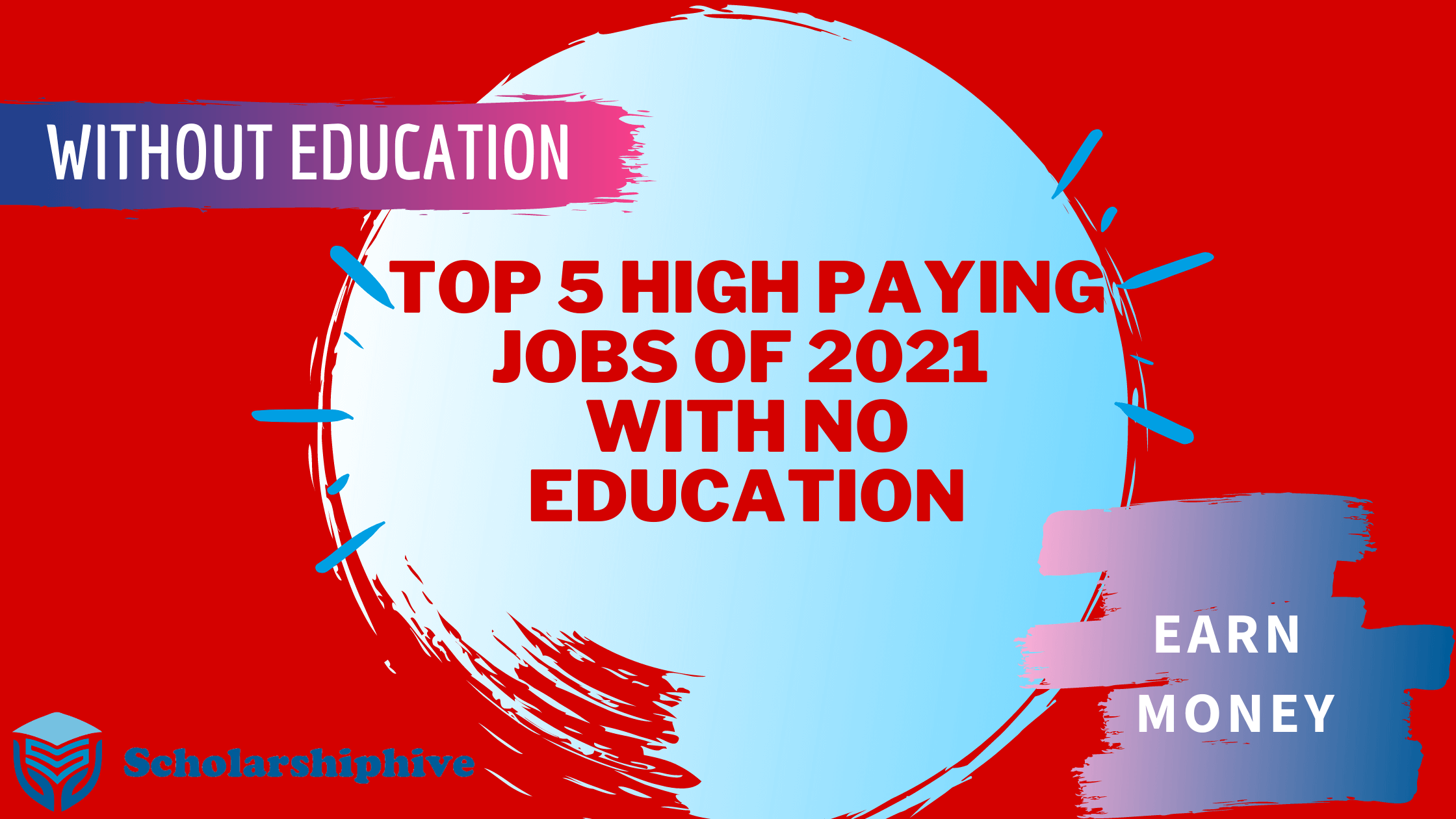 high paying jobs with no education