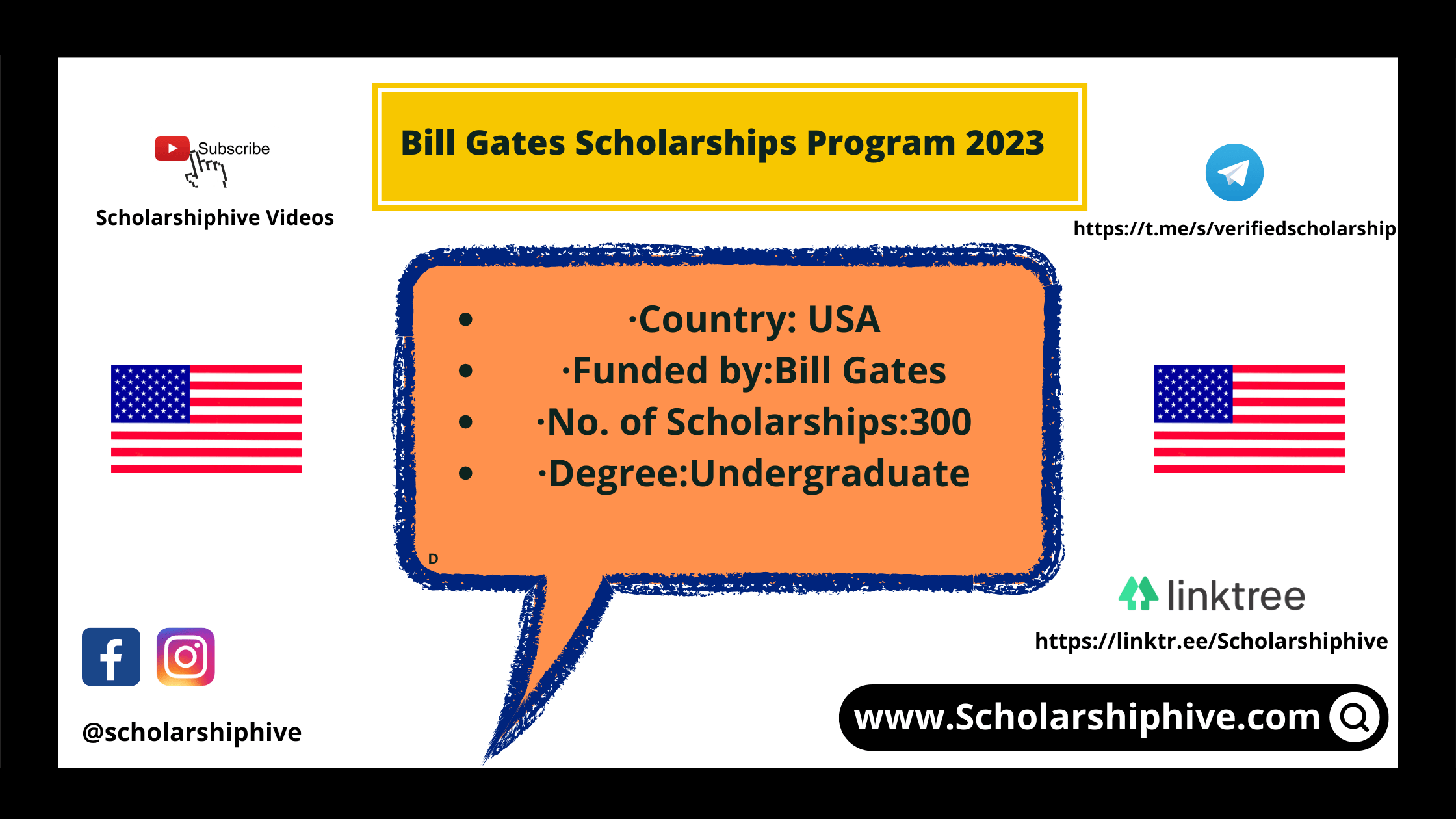 Bill Gates Scholarships Program 2023 Scholarshiphive