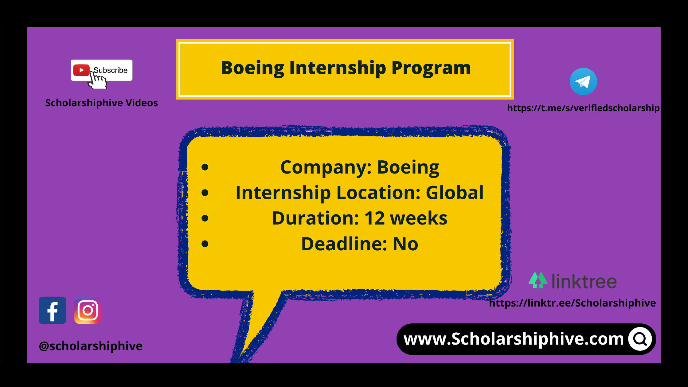 Boeing Internship Program Scholarshiphive