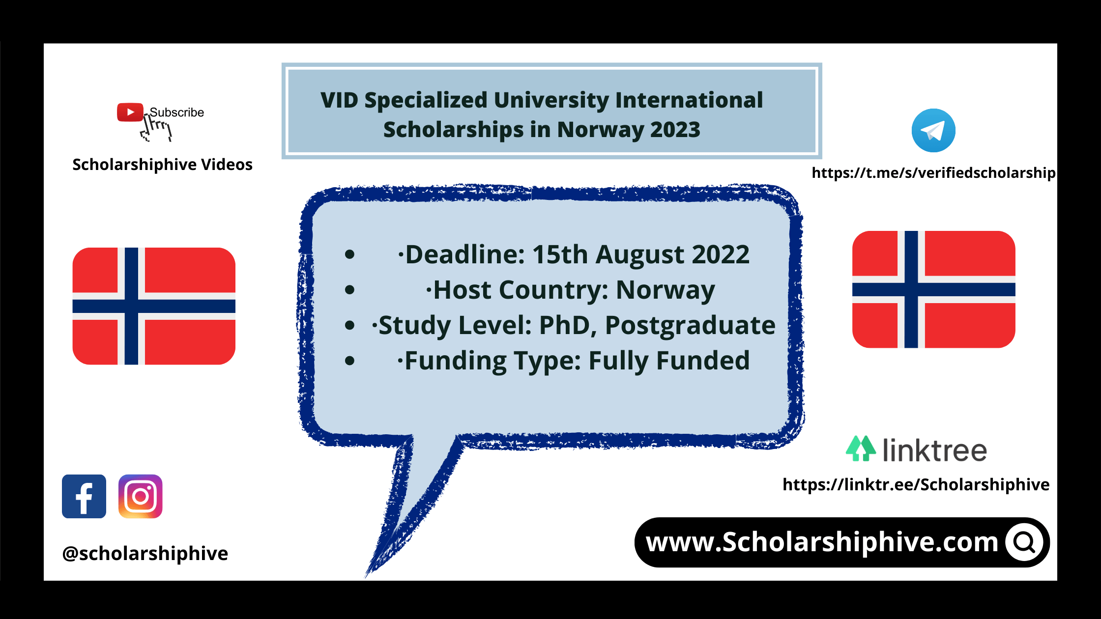 phd scholarships in norway for international students 2023