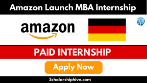 Amazon Launch MBA Internship 2026 in Germany