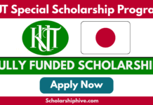 KUT Special Scholarship Program in Japan KUT Special Scholarship Program in Japan
