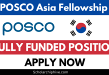 POSCO Asia Fellowship 2026 in South Korea POSCO Asia Fellowship 2026 in South Korea