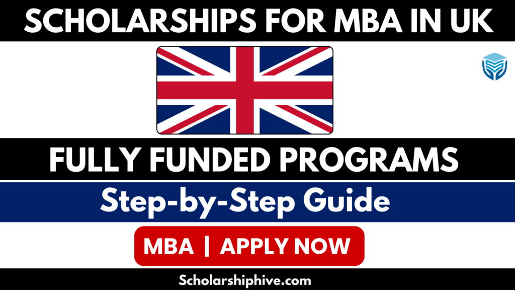 Scholarships for MBA in UK