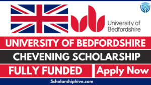 University of Bedfordshire Chevening Scholarship 2026 for international students in the United Kingdom